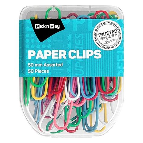 Pnp Assorted Paper Clips 50g 50 Pieces Smart Price Specials Pnp Home