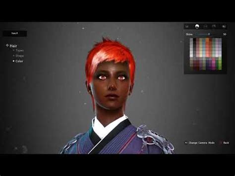 How To Create A Black Female Woosa Black Desert Online Character