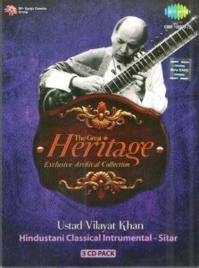 The Great Heritage Ustad Vilayat Khan Audio CD Standard Edition Price