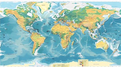 Premium Photo Amazingly Detailed World Map In Rustic Vintage Colors