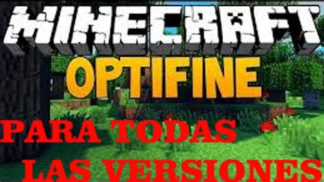 C Mo Descargar E Instalar Optifine En Minecraft Gratis Todas Las