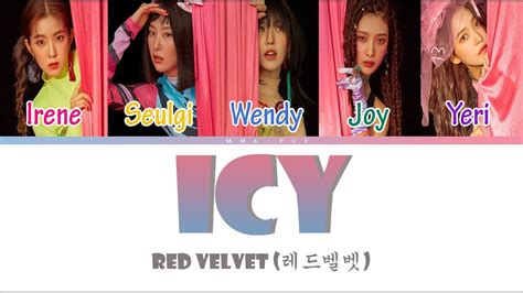 How Would Red Velvet Sing ICY By ITZY Color Coded HAN ROM Eng YouTube