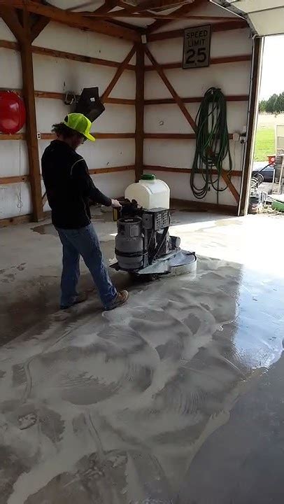 How To Polish Concrete Floors Youtube