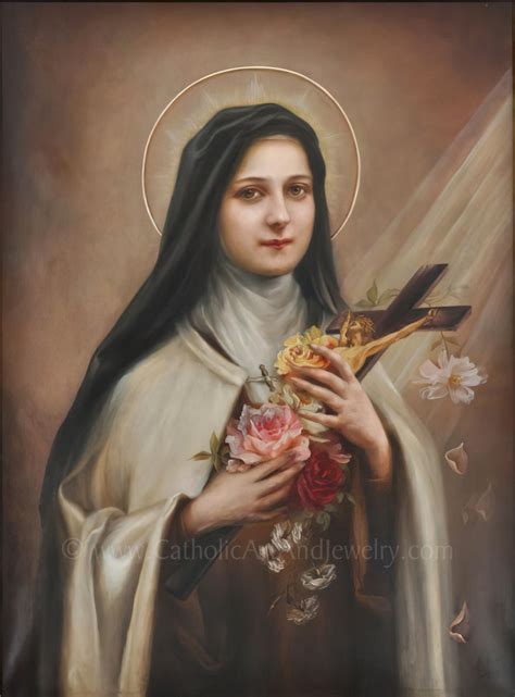St Therese Of Lisieux By Her Sister Celine Martin Catholic Art Prin