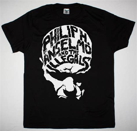 PHILIP H ANSELMO AND THE ILLEGALS NEW BLACK T SHIRT Best Rock T Shirts