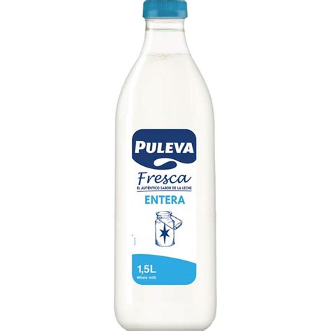 Leche Fresca Entera Botella L Puleva Supermercado El Corte