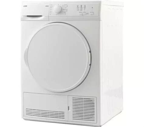 LOGIK LCD8W23 8 Kg Condenser Tumble Dryer White Ex Display HW180667