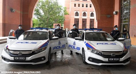 Honda Civic FC 确认成为警队新主力 425辆警车进入服役 Honda Civic PDRM polis car Bernama