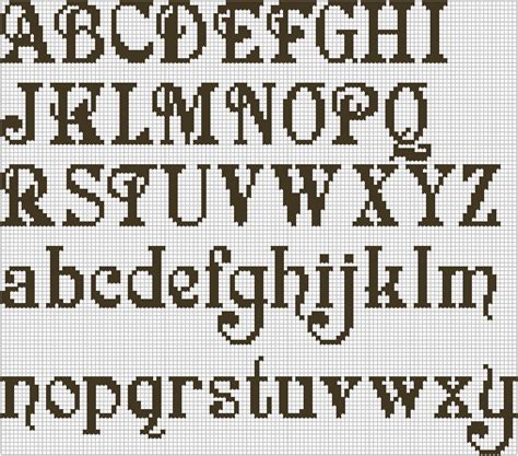 If You Are Searching For Some Wonderful Cross Stitch Fonts Concepts