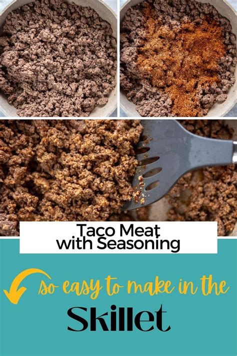 how to make taco meat with taco seasoning