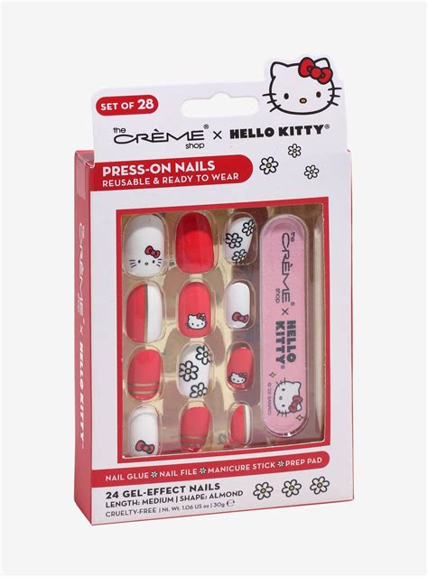 Boxlunch The Créme Shop Sanrio Hello Kitty Luv Wave Brush Set