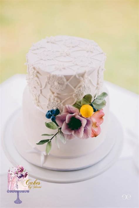 Wedding Cake Structure Decorated Cake By Cakes By Shani Cakesdecor
