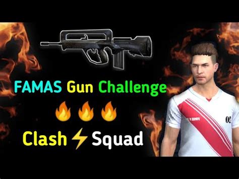 Only Famas Gun Challenge In Clash Squad I Will Not Use Other Guns