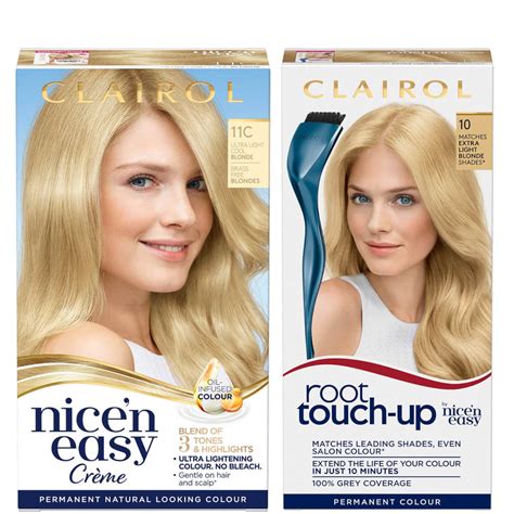 Clairol Root Touch Up Extra Light Blonde X Nice N Easy Permanent C