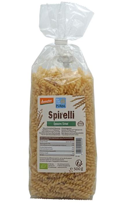 Pural Spirelli Dinkel Hell Demeter G Nudel Kaufland De