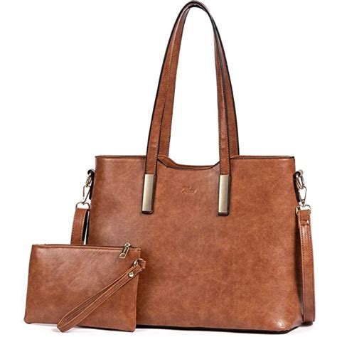 Sac Main De Luxe En Cuir De Cire L Huile Pour Femme Grand Sac