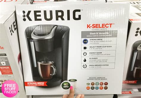 Kohls Keurig K Select Coffee Maker For Just 6299 Get 10 Kohls Cash