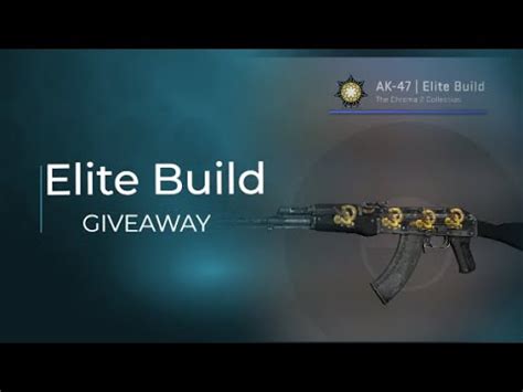 Giveaway Stream Ak Elite Build Youtube