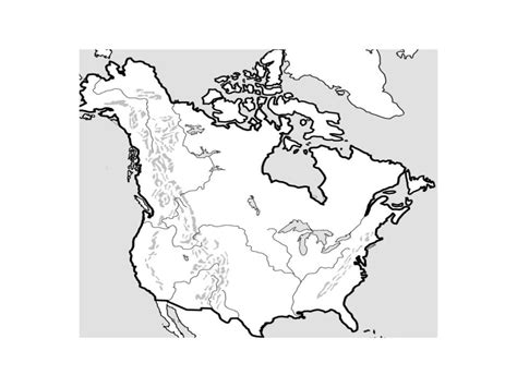 AP Human North America Physical Features Map Diagram Quizlet