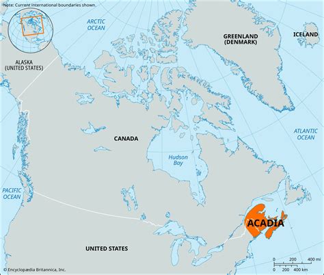 Acadian Map