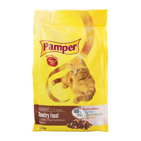 Pamper Country Feast Cat Food 14 Kg Za