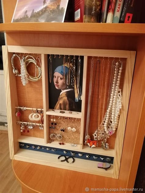Хранение украшений: Настольный органайзер-витрина для украшений ...