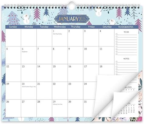 Amazon GuassLee Wall Calendar 2025 School Year Calendar From Jan