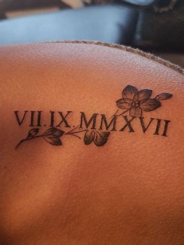 Diseños Tipos De Numeros Romanos Para Tatuajes