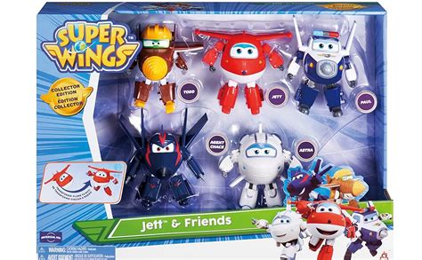 Amazon Super Wings Transforming Pack Jett Paul Todd