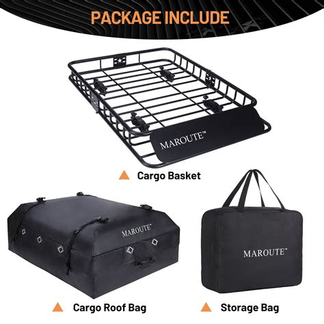 Tropow Roof Rack Carrier Basket Universal X X Rooftop Cargo