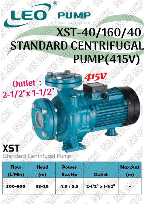 Leo Xst Standard Centrifugal Pump V L Min Lazada