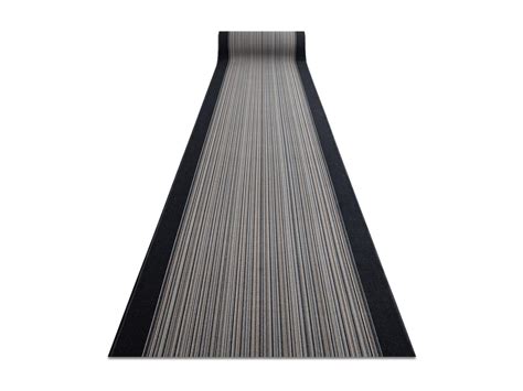 TAPIS DE COULOIR ANTIDÉRAPANT CARNABY gris 80cm 80x430 cm