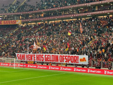 Çift Turnike on Twitter ultrAslanın açtığı pankart Sami Yene hoş