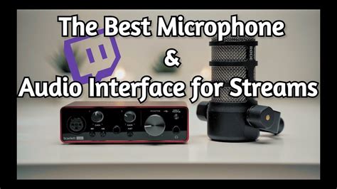 The Best Microphone And Audio Interface For Streaming Rode Podmic