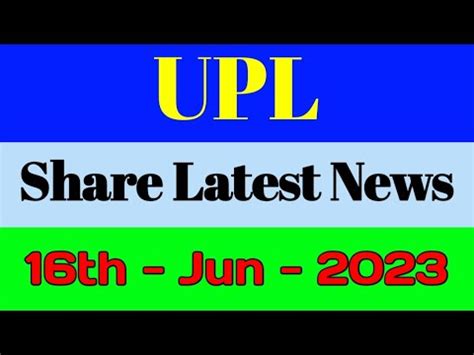 UPL Share Price Target Tomorrow UPL Share Latest News Today UPL