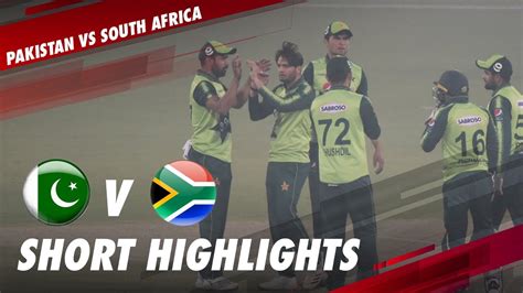 Short Highlights Pakistan Vs South Africa 1st T20i 2021 Me2t