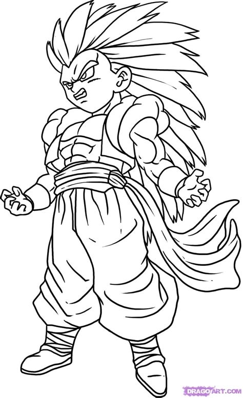 Dessins Dragon Ball Z Dessins Animés à colorier Coloriages à imprimer