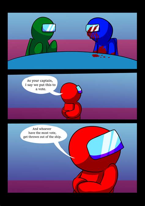 Among Us Comic Page 4 By Fluffyfox 95 On Deviantart