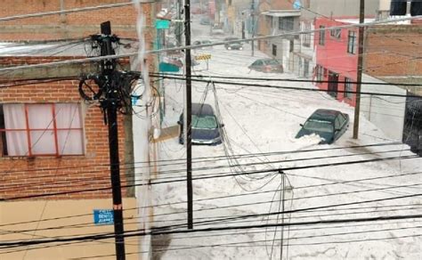 Granizada Pinta De Blanco A Puebla Hoy Viernes 24 De Mayo 2024