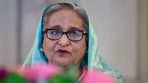 Bangladesh News Sheikh Hasina Hints At Us Role In First Public Remark