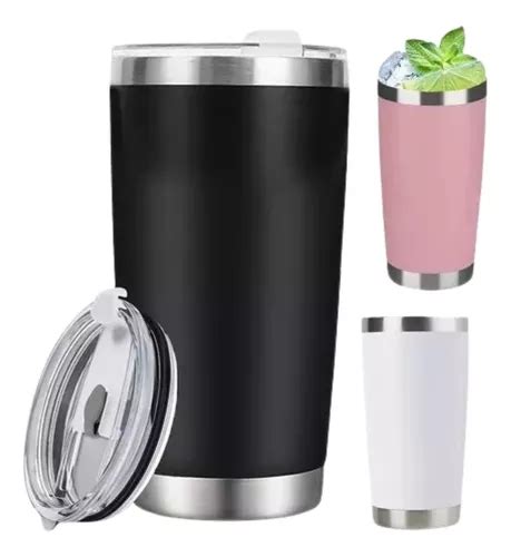 Vaso Térmico De 20oz Acero Inoxidable MercadoLibre