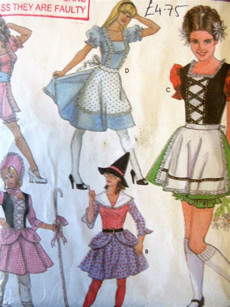 Alice In Wonderland Costume Sewing Pattern Printable Templates Free