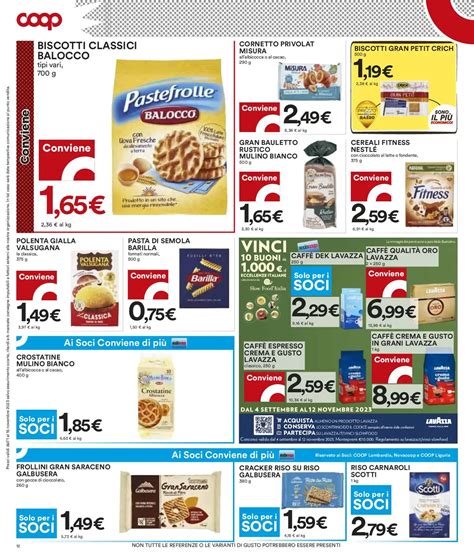 Volantino Coop Convenienza Per La Dispensa Dal Novembre