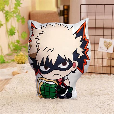 My Hero Academia Pillow Toy Izuku Bakugou Todoroki Tsuyu Kirishima