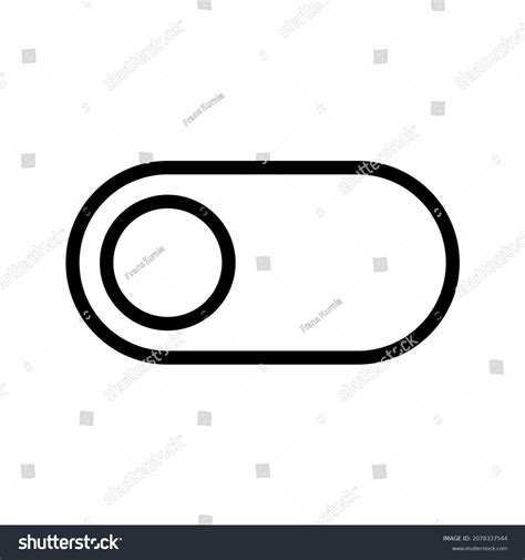 Switch On Off Vector Design Icon Stock Vector (Royalty Free) 2078337544 ...