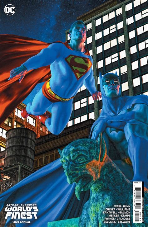 Mild Mannered Reviews Batman Superman Worlds Finest 2024 Annual 1