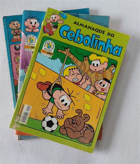 Lote Gibis Cebolinha Livro Maur Cio De Souza Editora Usado