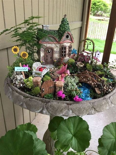 20 Endearing Miniature Fairy Haven Garden Ideas