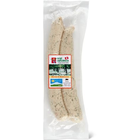 Saucisse Rotir L Ail Sauvage Migros