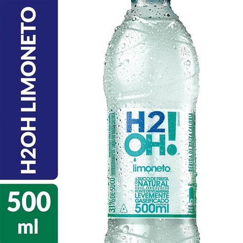 Refrigerante H2oh Limoneto Garrafa 500ml Bunker Bebidas E Alimentos